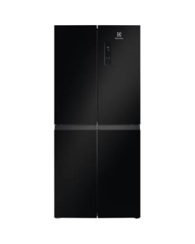 Külmik electrolux, side-by-side, 180 cm, 269/153 l, 38 db, puutetundlik, nofrost, must