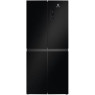 Külmik electrolux, side-by-side, 180 cm, 269/153 l, 38 db, puutetundlik, nofrost, must