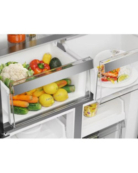 Külmik electrolux, side-by-side, 180 cm, 269/153 l, 38 db, puutetundlik, nofrost, must-foto3