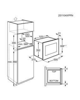 Mikrolaineahi electrolux, int, 1000/900 w, must-foto4