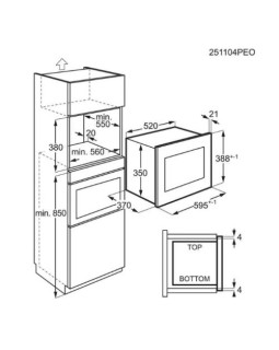 Mikrolaineahi electrolux, int, 1000/900 w, valge-foto3