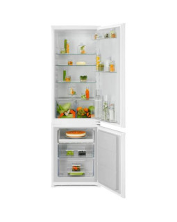 Külmik electrolux 600, integreeritav, 177 cm, 198/73 l,  lowfrost, elektrooniline juhtimine, valge