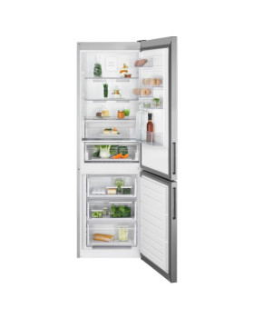 Külmik electrolux, 186 cm, 230/101 l, 38 db, elektrooniline juhtimine, rv teras-foto2