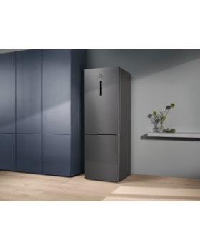 Külmik electrolux, 186 cm, 230/101 l, 38 db, elektrooniline juhtimine, rv teras-foto3