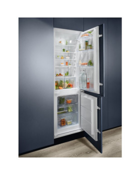 Külmik electrolux 500, integreeritav, 177 cm, 198/73 l,  lowfrost, elektrooniline juhtimine, valge-foto3