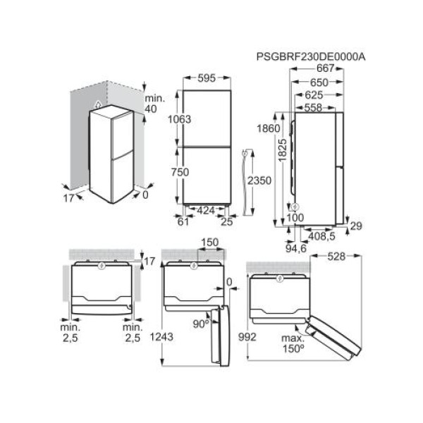 Külmik electrolux, 186 cm, 230/101 l, 38 db, elektrooniline juhtimine, rv teras Külmik electrolux, 186 cm, 230/101 l, 38 db, elektrooniline juhtimine, rv teras