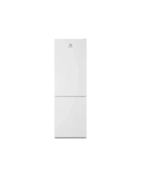 Külmik electrolux, 186 cm, 230/101 l, 38 db, elektrooniline juhtimine, valge