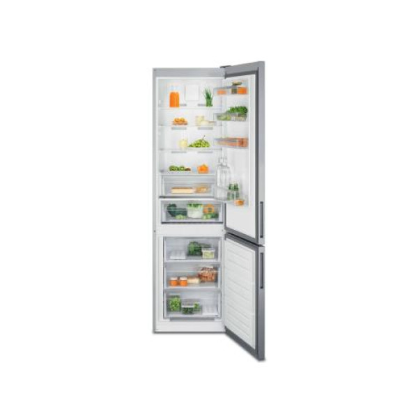 Külmik electrolux, 201 cm, 266/101 l, 38 db, elektrooniline juhtimine, noforst, rv-teras