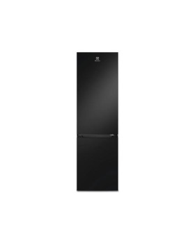 Külmik electrolux, 201 cm, 264/113 l, 36 db, elektrooniline juhtimine, noforst, must