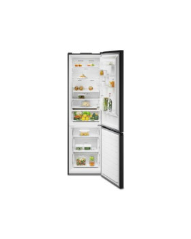 Külmik electrolux, 201 cm, 264/113 l, 36 db, elektrooniline juhtimine, noforst, must-foto2