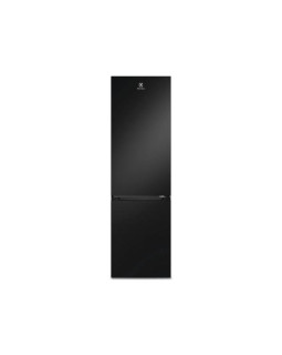 Külmik electrolux, 201 cm, 264/113 l, 36 db, elektrooniline juhtimine, noforst, must