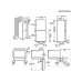 Külmik electrolux, 201 cm, 264/113 l, 36 db, elektrooniline juhtimine, noforst, must