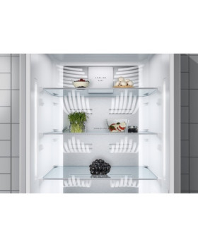 Külmik electrolux, 186 cm, 208/94 l, 45 db, elektrooniline juhtimine, noforst, must-foto4