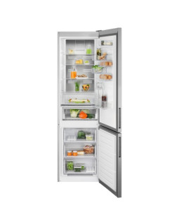 Külmik electrolux, 201 cm, 266/101 l, 38 db, elektrooniline juhtimine, rv teras-foto2