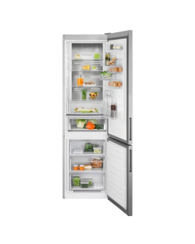 Külmik electrolux, 201 cm, 266/101 l, 38 db, elektrooniline juhtimine, rv teras-foto2