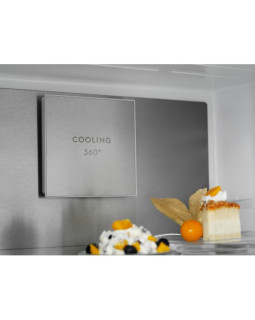 Külmik electrolux, 201 cm, 266/101 l, 38 db, elektrooniline juhtimine, rv teras-foto4