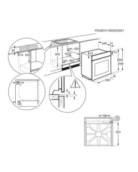 Ahi electrolux, 72 l, pürolüüs, aurufunktsioon, must-foto3