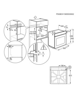 Ahi electrolux, 72 l, pürolüüs, aurufunktsioon, must-foto4