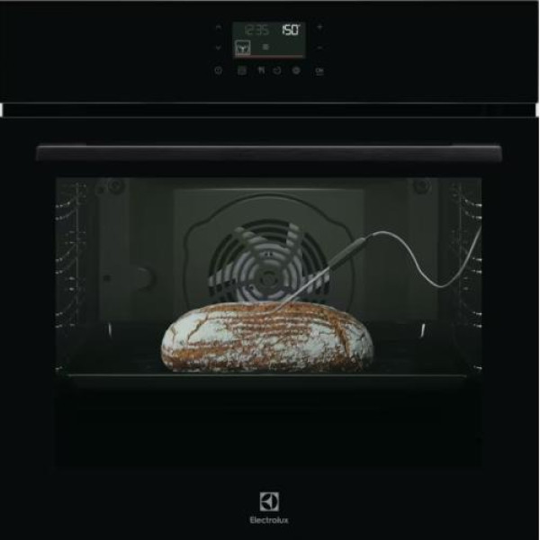 Ahi electrolux, 72 l, pürolüüs, aurufunktsioon, must