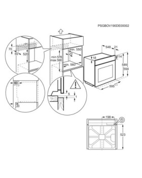 Ahi electrolux, 72 l, pürolüüs, aurufunktsioon, must-foto4