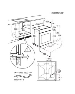 Ahi electrolux, 65 l, pürolüüspuhastus, must-foto4