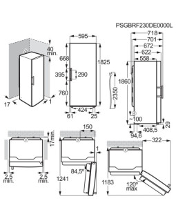 Jahekapp electrolux, 186 cm, 395 l, 40 db, elektrooniline, rv teras-foto4