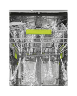 Nõudepesumasin smeg, integreeritav, 2 korvi, 60 cm, 49 db, valge uks-foto6