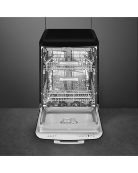 Nõudepesumasin smeg, 50-ndate stiil, 60 cm, 45 db, must-foto3