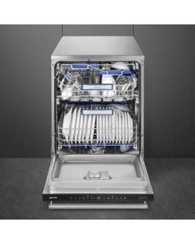 Nõudepesumasin smeg, vabaltseisev, 60 cm, b, 44 db, roostevaba teras-foto3