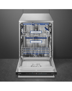 Nõudepesumasin smeg, vabaltseisev, 60 cm, b, 44 db, roostevaba teras-foto4