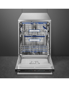 Nõudepesumasin smeg, vabaltseisev, 60 cm, b, 44 db, roostevaba teras-foto4