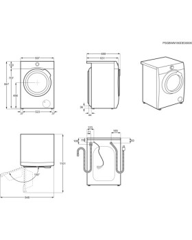 Pesumasin-kuivati aeg, inverter, 9/5 kg, 1400p/min-foto4
