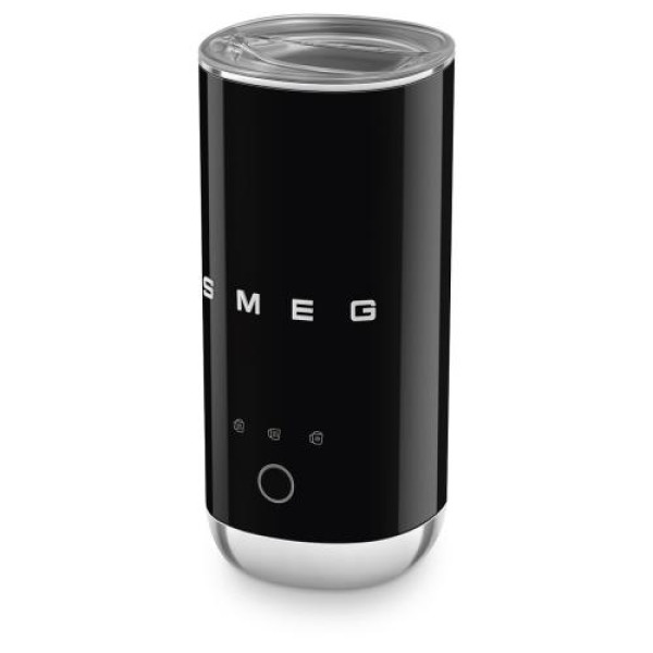 Piimavahustaja smeg, 180ml, 50`ndate stiil, must Piimavahustaja smeg, 180ml, 50`ndate stiil, must