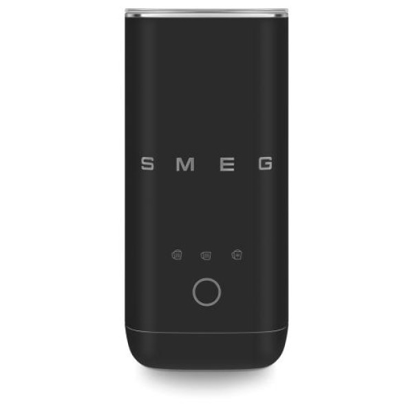 Piimavahustaja smeg, 180ml, 50`ndate stiil, matt must