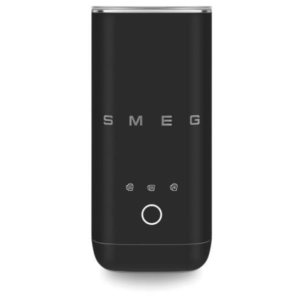 Piimavahustaja smeg, 180ml, 50`ndate stiil, matt must