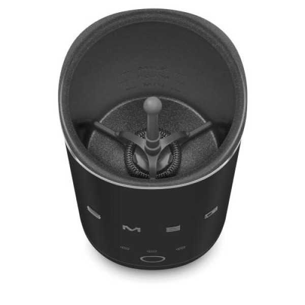 Piimavahustaja smeg, 180ml, 50`ndate stiil, matt must