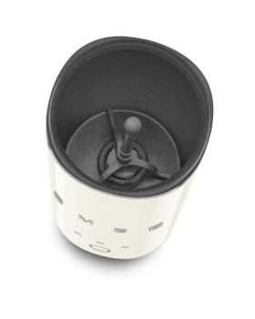 Piimavahustaja smeg, 180ml, 50`ndate stiil, kreem-foto9