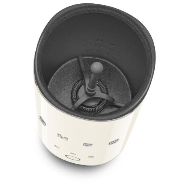 Piimavahustaja smeg, 180ml, 50`ndate stiil, kreem Piimavahustaja smeg, 180ml, 50`ndate stiil, kreem