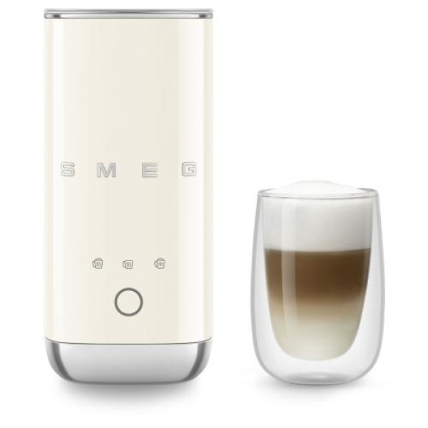 Piimavahustaja smeg, 180ml, 50`ndate stiil, kreem Piimavahustaja smeg, 180ml, 50`ndate stiil, kreem