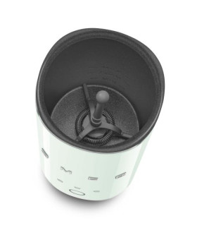 Piimavahustaja smeg, 180ml, 50`ndate stiil, pastellroheline-foto9