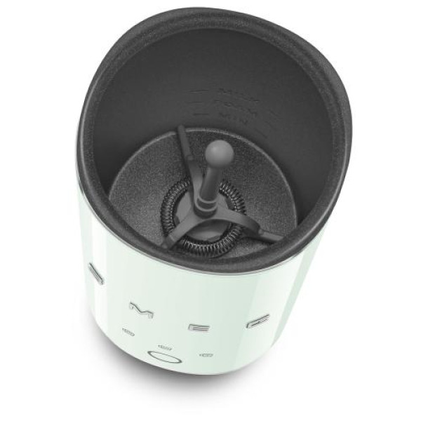 Piimavahustaja smeg, 180ml, 50`ndate stiil, pastellroheline