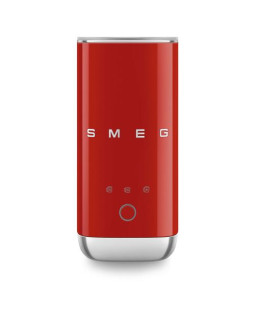 Piimavahustaja smeg, 180ml, 50`ndate stiil, punane