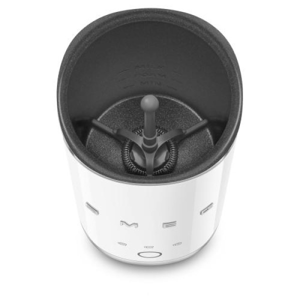 Piimavahustaja smeg, 180ml, 50`ndate stiil, valge Piimavahustaja smeg, 180ml, 50`ndate stiil, valge