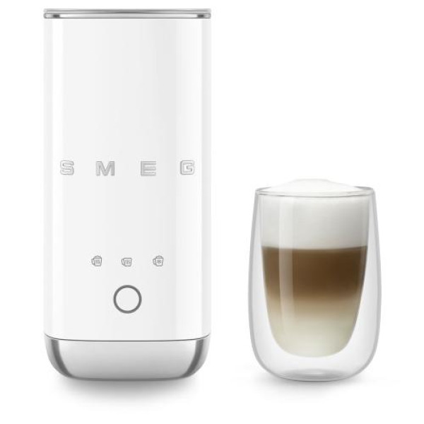 Piimavahustaja smeg, 180ml, 50`ndate stiil, valge Piimavahustaja smeg, 180ml, 50`ndate stiil, valge
