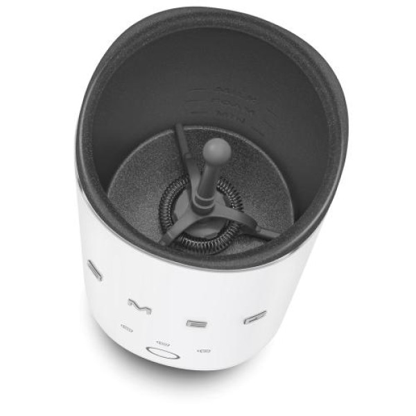 Piimavahustaja smeg, 180ml, 50`ndate stiil, matt valge Piimavahustaja smeg, 180ml, 50`ndate stiil, matt valge