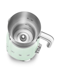 Piimavahustaja smeg, 50`ndate stiil, pastellroheline-foto4