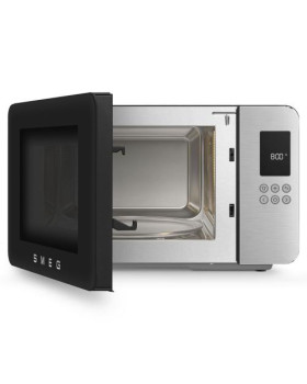 Mikrolaineahi smeg, 29 l, 1000/900 w, matt must-foto2