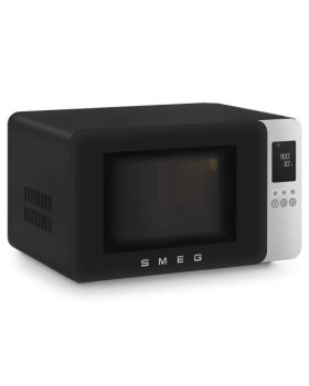 Mikrolaineahi smeg, 29 l, 1000/900 w, matt must-foto3