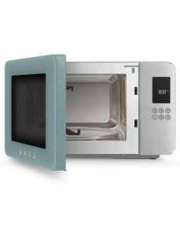 Mikrolaineahi smeg, 29 l, 1000/900 w, matt smaragdroheline-foto2