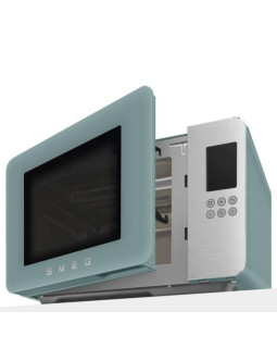 Mikrolaineahi smeg, 29 l, 1000/900 w, matt smaragdroheline-foto9